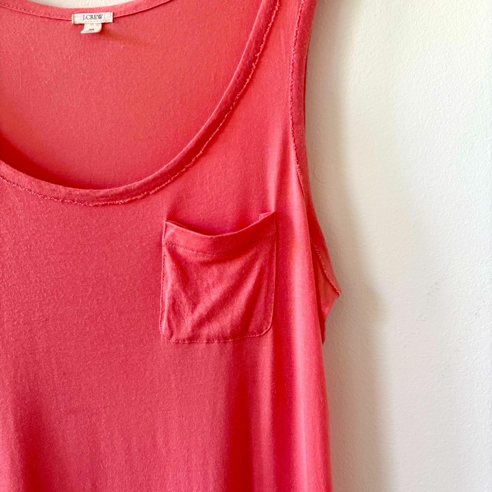 J. Crew Women’s Coral Tank Top - Picture 3 of 6